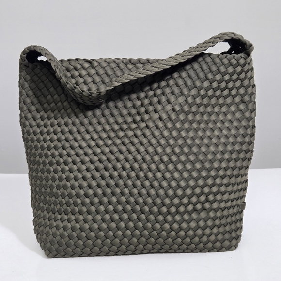 EXCELLENT NAGHEDI NOMAD MEDIUM HOBO - OLIVE GREEN - Picture 4 of 9